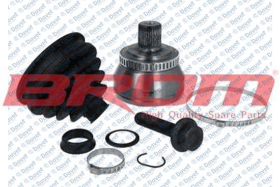 AD-1011A Aks Kafasi Sol-Sag On Dis Volkswagen Passat (3b3) 1.9 Tdi Absli 45 Dis 38x27x59,5 Uzunluk 97,5mm 2000-2005